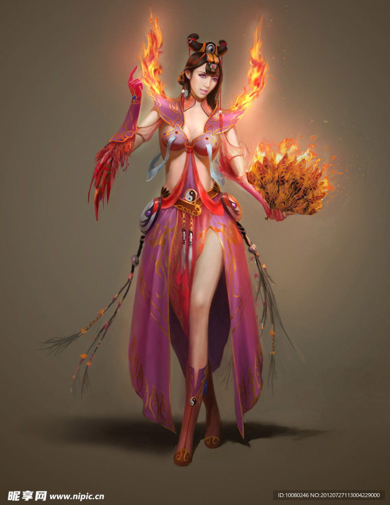 游戏美女