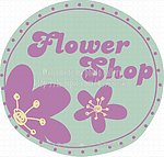鲜花标贴
