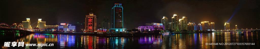 闽江夜景组图之秀美风光