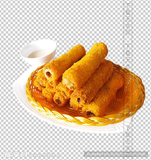 脆皮香蕉卷