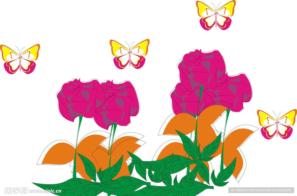花蝴蝶草