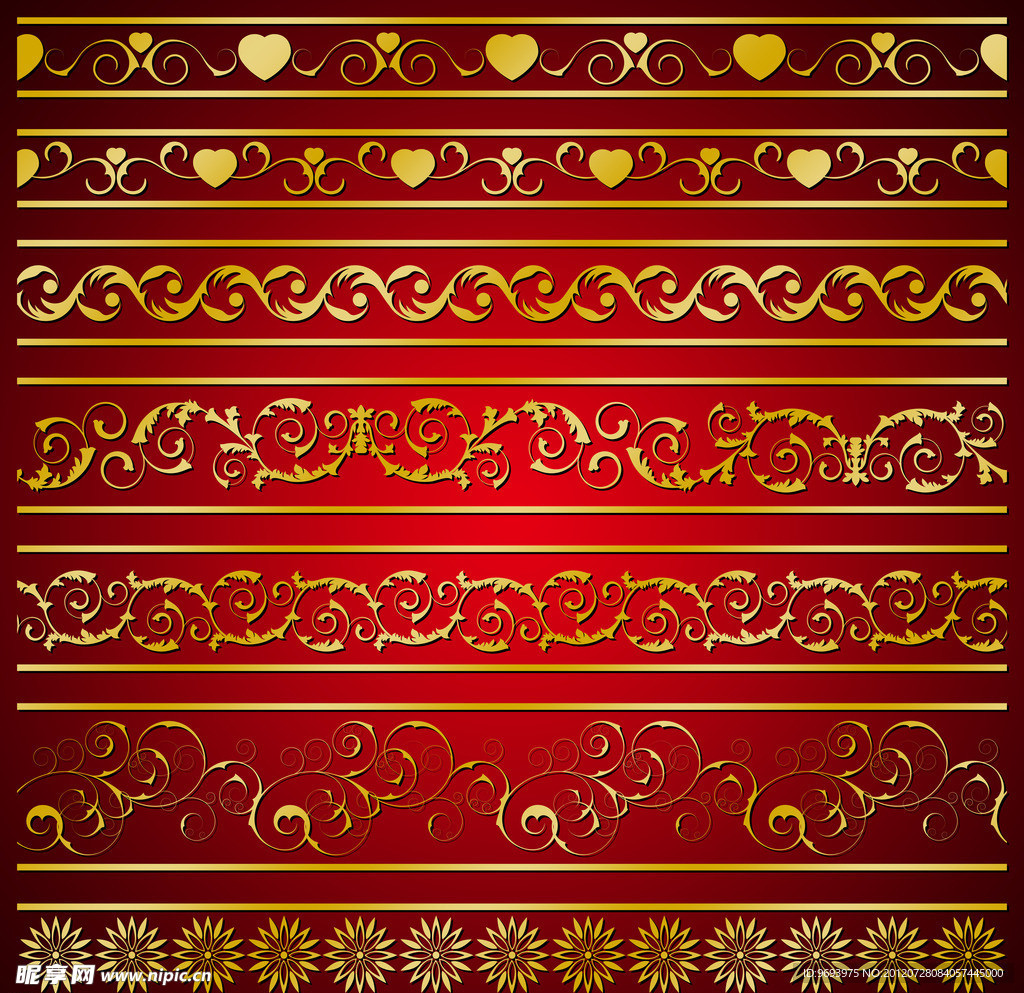 底纹 花纹 边框