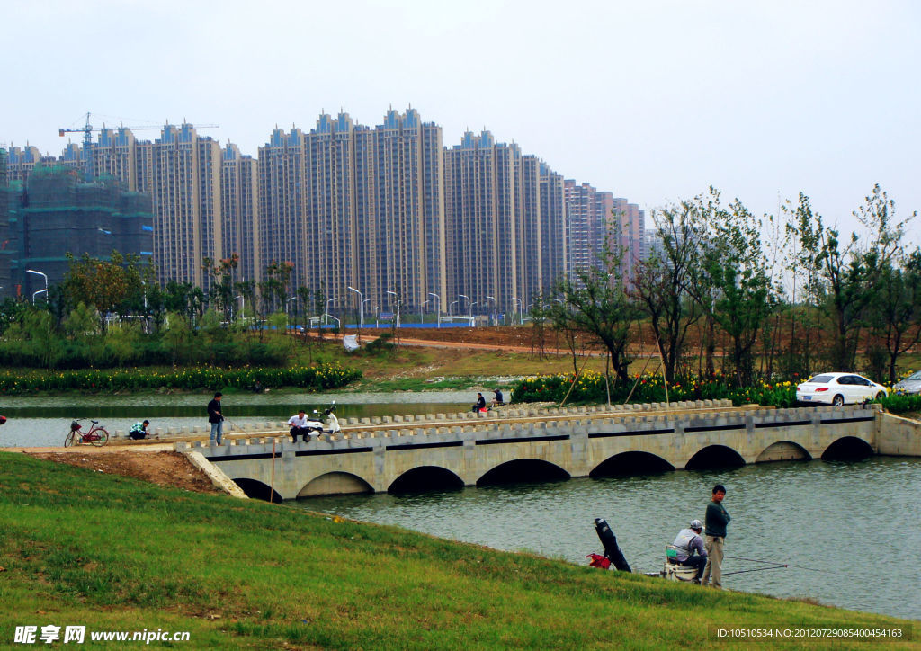 合肥滨湖一景