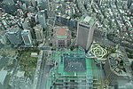 101大厦俯视地面