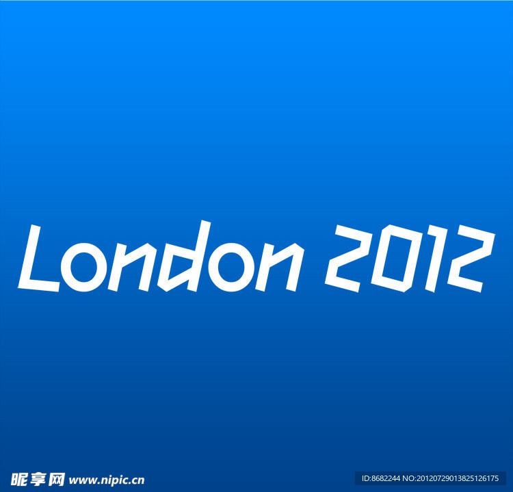 伦敦奥运会London2012字母