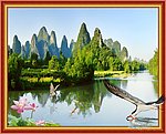 山水画 山水风景图片
