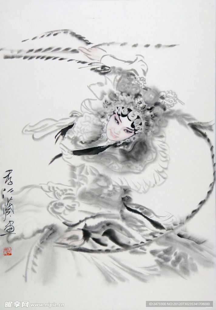 水墨画