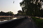 北京故宫城门外
