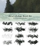 Photoshop 叶子笔刷