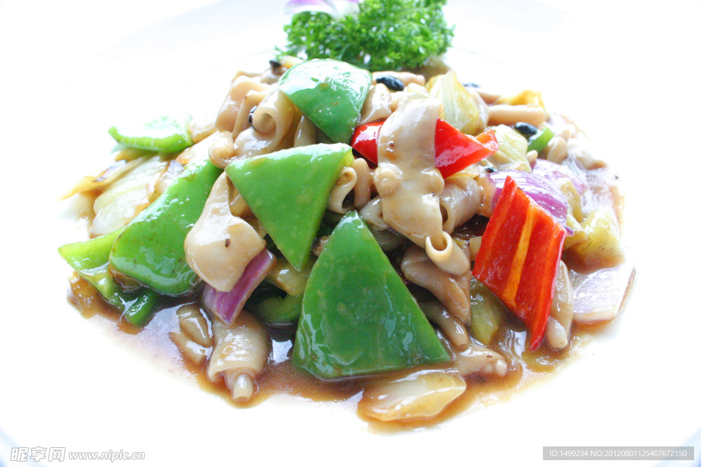 豉椒味菜炒鹅肠