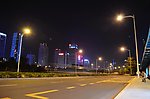 城市夜景 公路