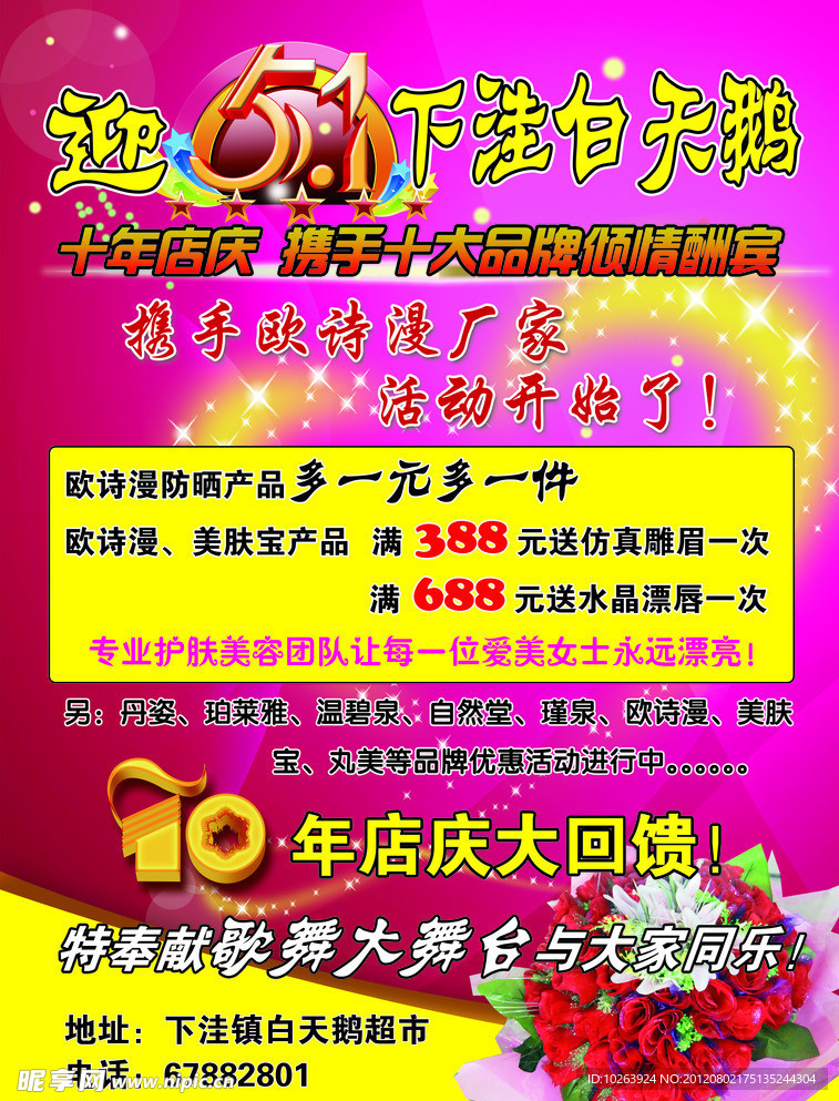 白天鹅彩页