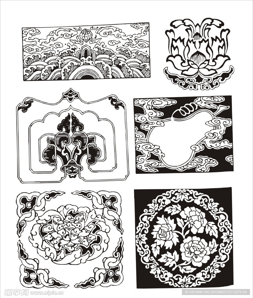 花纹 花边 古典花纹