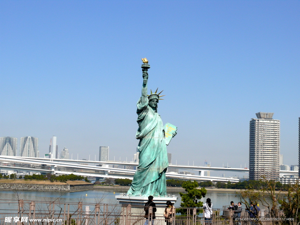 日本 自由女神像