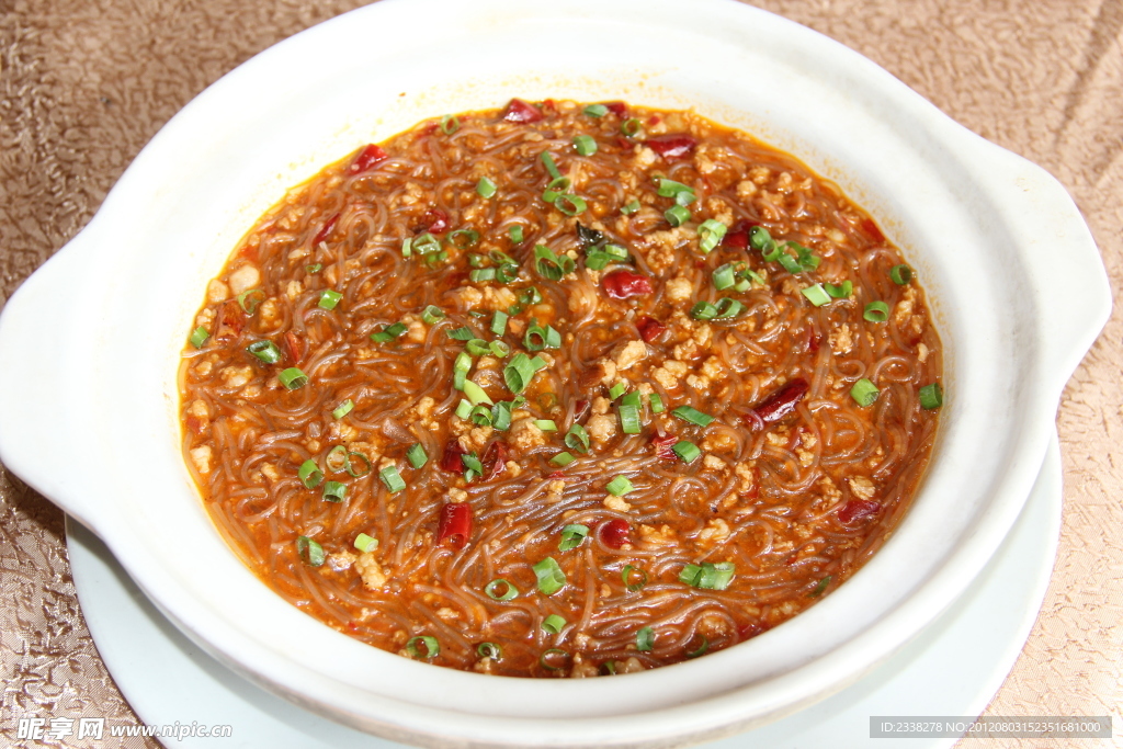 肉碎粉丝煲