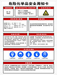 危险化学品安全周知卡