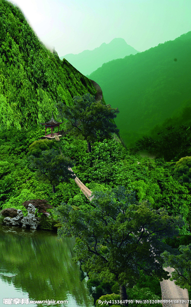 山水画