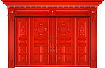 仿铜门