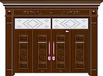 仿铜门