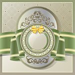 欧式花纹 蝴蝶结