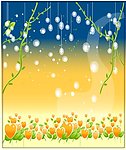 星梦奇缘 心 星星 树藤 蓝天