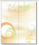光韵 蒲公英 光 线条 花纹 圆