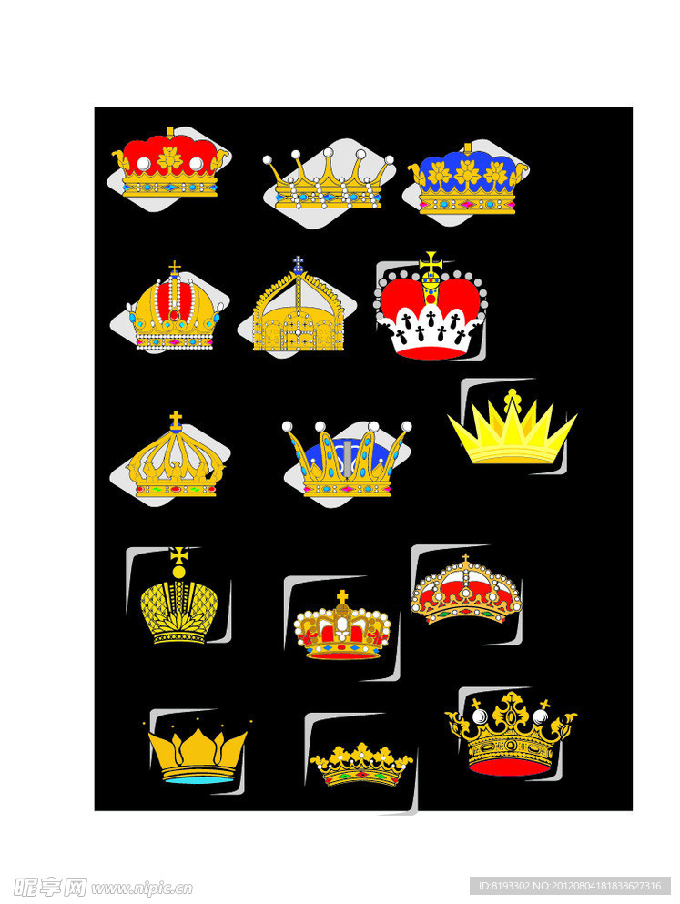 皇冠模型设计