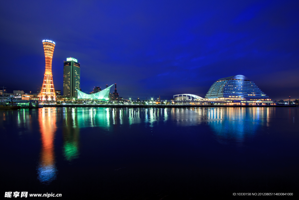 神户美丽的夜景