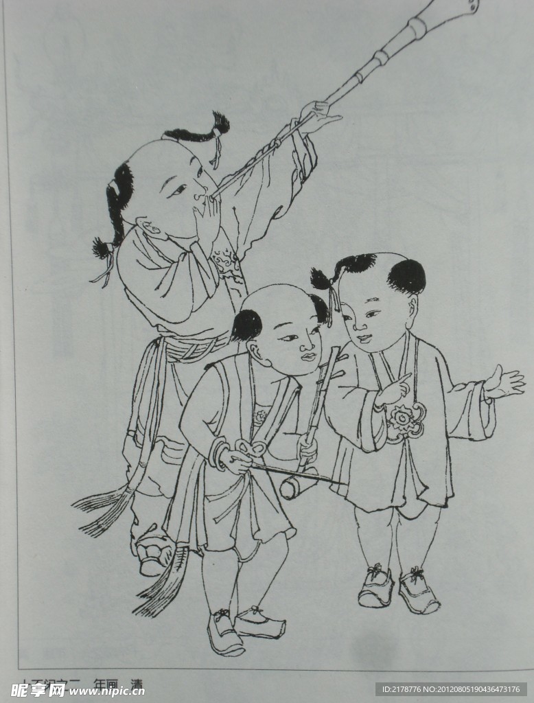 历代童婴图