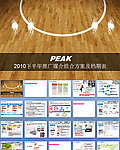 PEAK2010下半年推广媒介组合方案及档期表