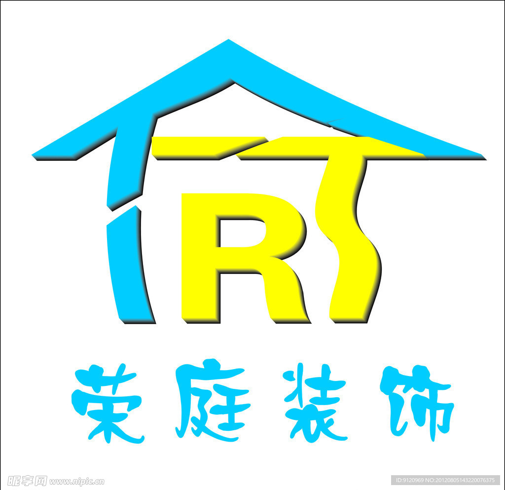 荣庭装饰标志