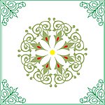 矢量花纹
