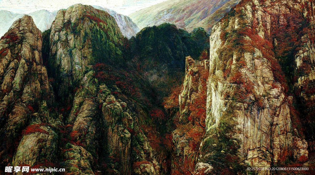 山麓秋浓