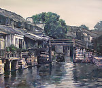 水乡行舟