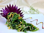 金针拌茼蒿