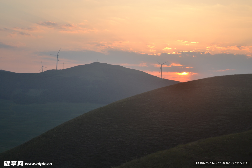 晚霞 夕阳