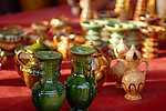 新疆风光 彩色陶器