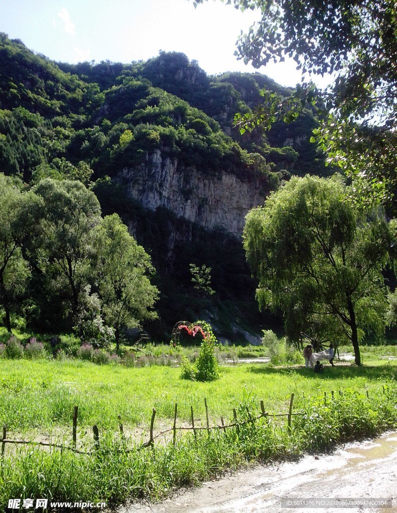青山美景