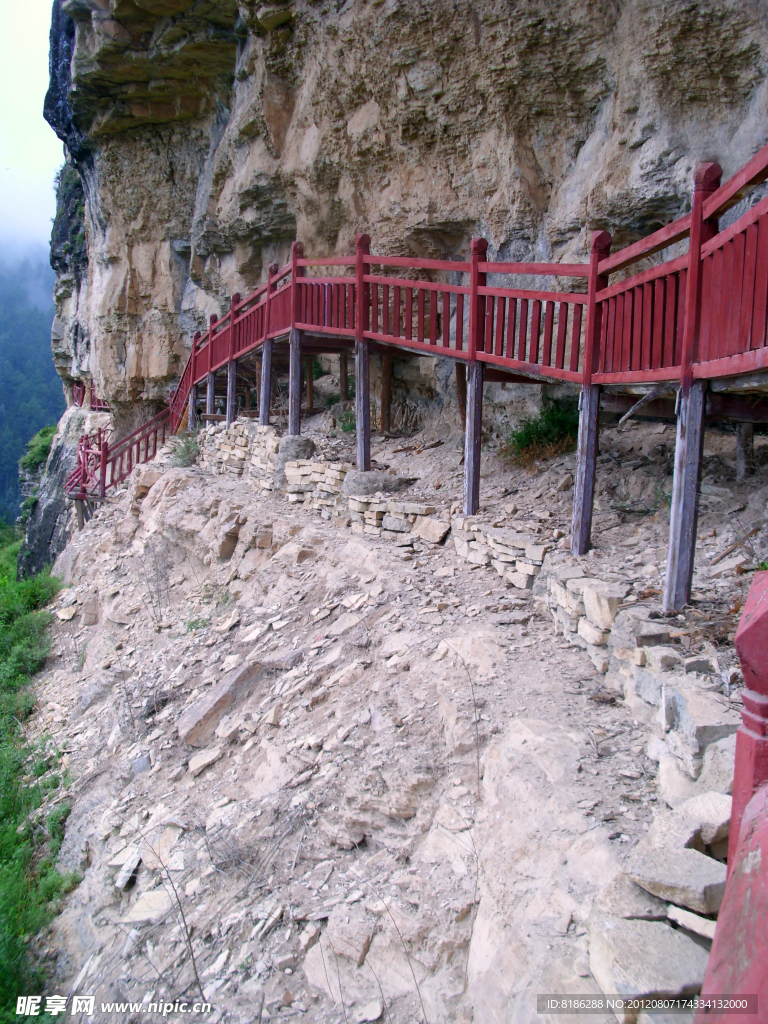 栈道摄影图__国内旅游_旅游摄影_摄影图库_昵图网