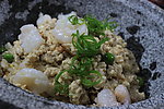 石锅虾仁臭豆腐