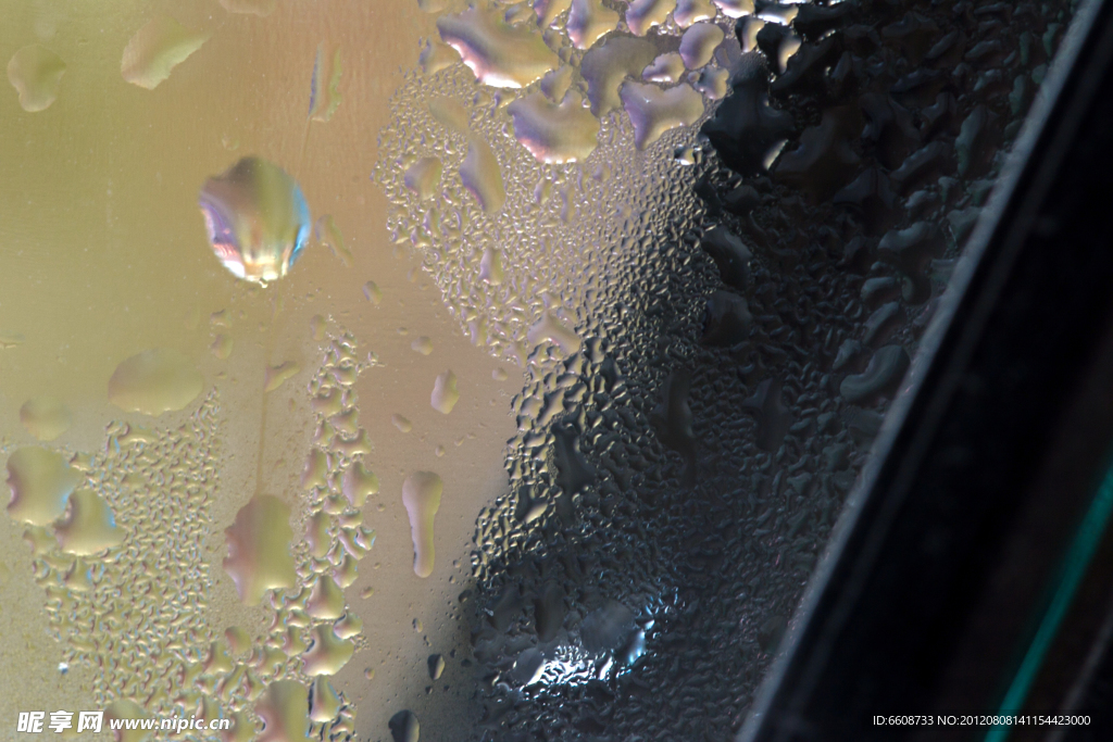 水珠特写