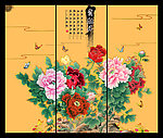 牡丹国画