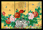 牡丹国画