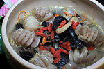 虫草乌鸡炖牛鞭