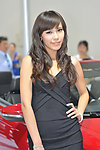 美女车模