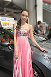 美女车模