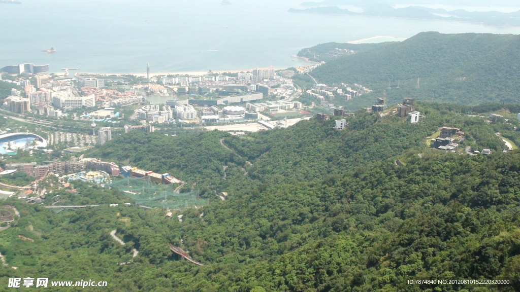 大梅沙全景