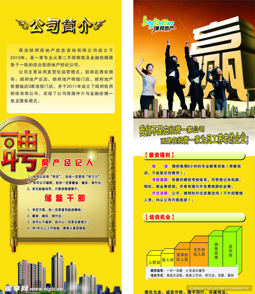 房地产 易拉宝