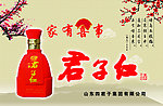 君子红 梅