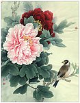 牡丹蜡嘴雀